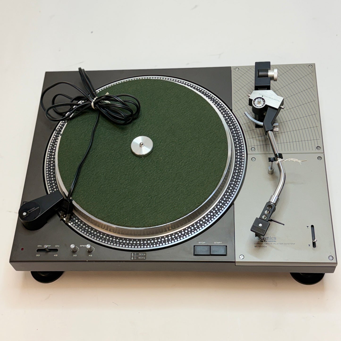 RARE Technics SL-1100A Direct Drive Turntable FULLY FUNCTIONAL