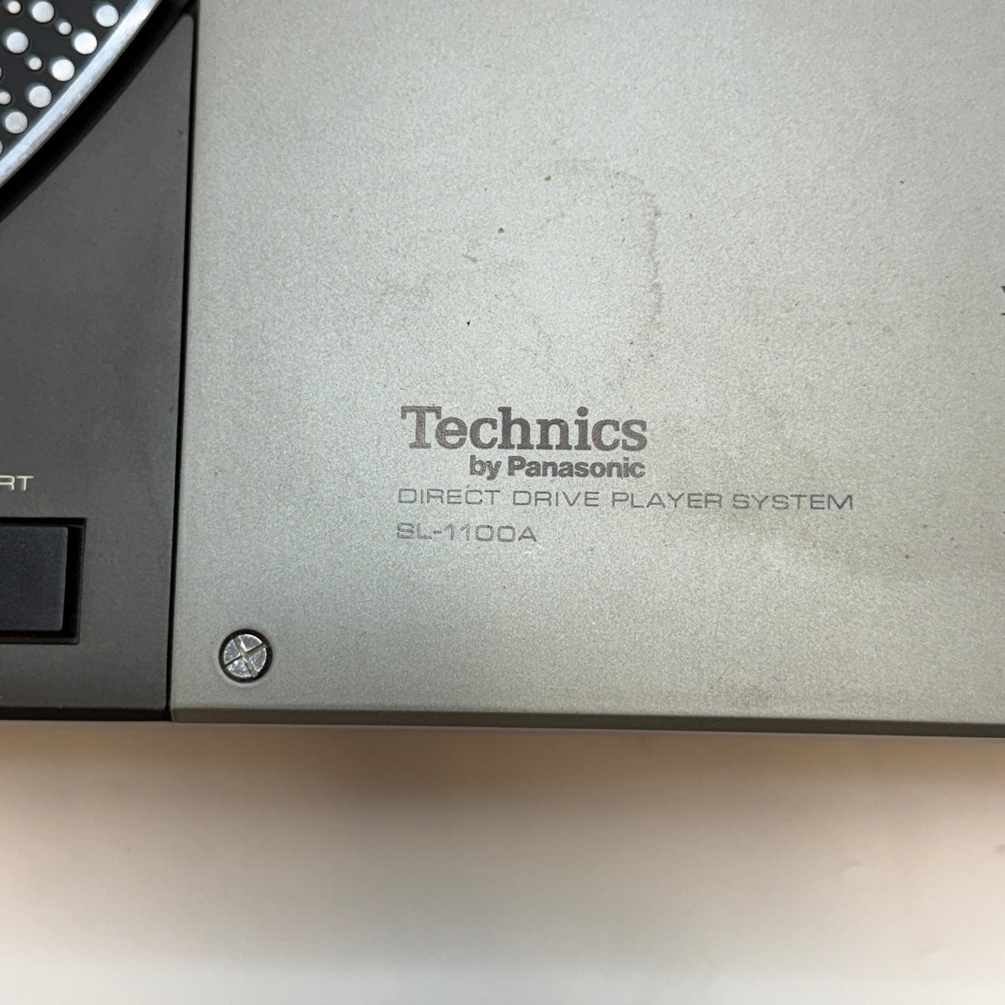 RARE Technics SL-1100A Direct Drive Turntable FULLY FUNCTIONAL