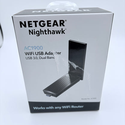 Netgear Nighthawk AC1900 Dual Band WiFi USB Adapter NIB
