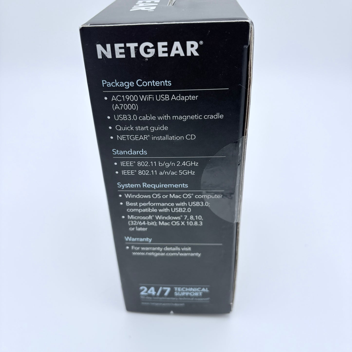 Netgear Nighthawk AC1900 Dual Band WiFi USB Adapter NIB