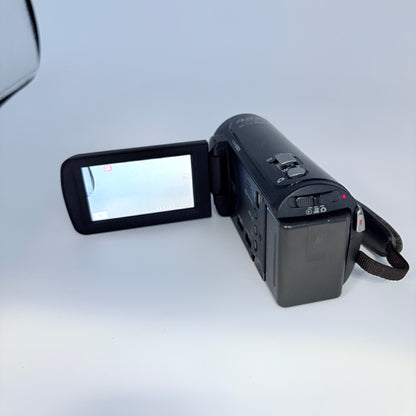Panasonic HDC-TM80 Digital Camcorder Black With Carrying Case Tested