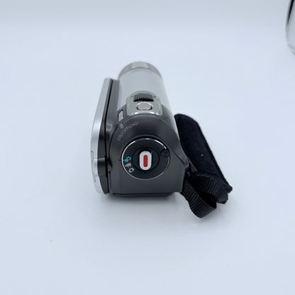 Canon FS200 Digital Video Camcorder Silver Used with Box and Accessories
