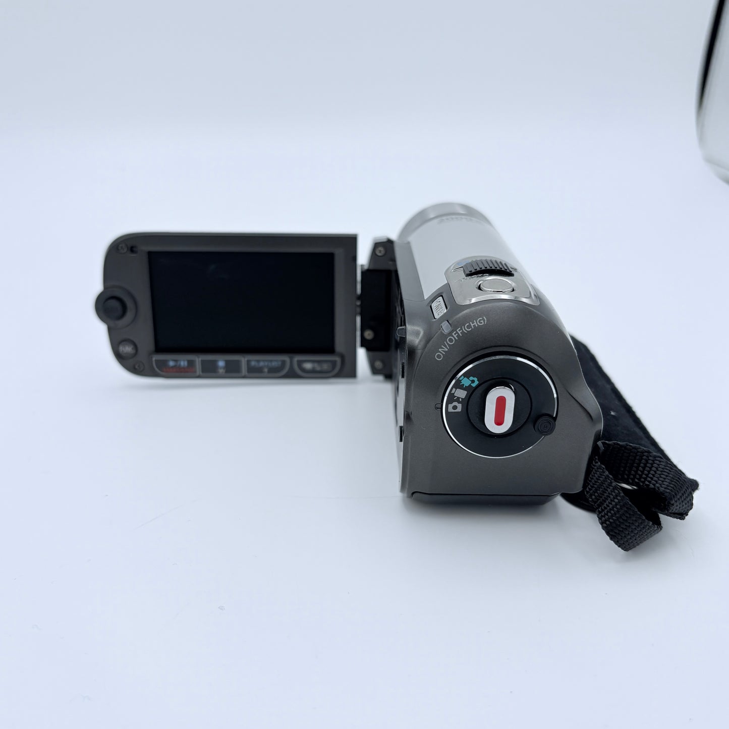 Canon FS200 Digital Video Camcorder Silver Used with Box and Accessories