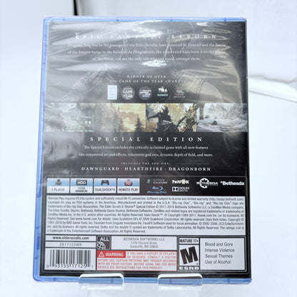 The Elder Scrolls V: Skyrim Special Edition PlayStation 4 NIB/Sealed Copy