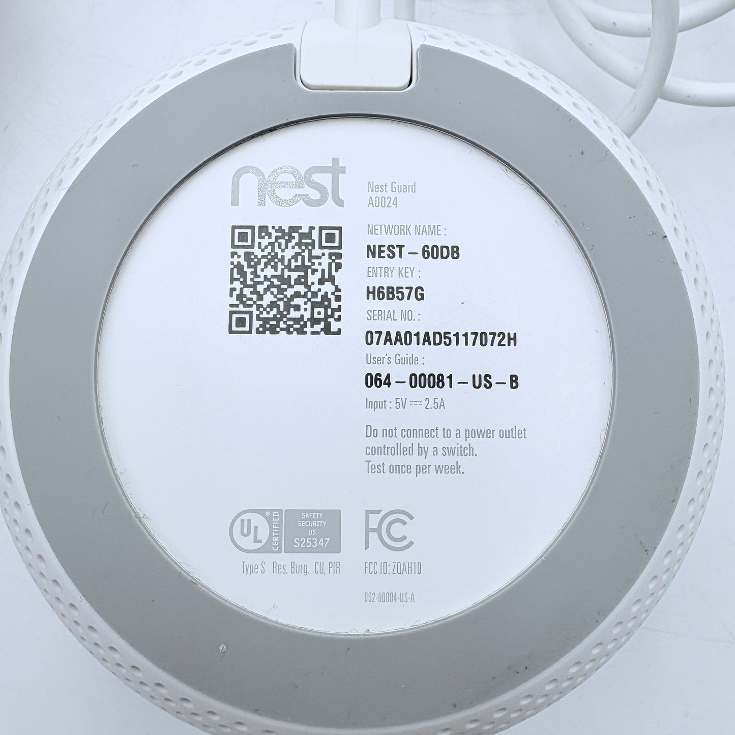 Nest Secure Alarm System With Box and Range Extender READ