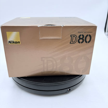Nikon D80 Film Camera Body No Lens or Battery