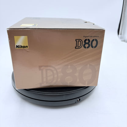 Nikon D80 Film Camera Body No Lens or Battery