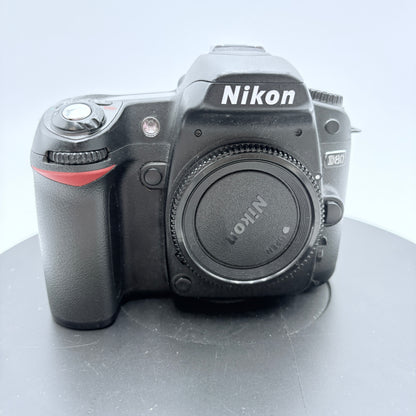 Nikon D80 Film Camera Body No Lens or Battery