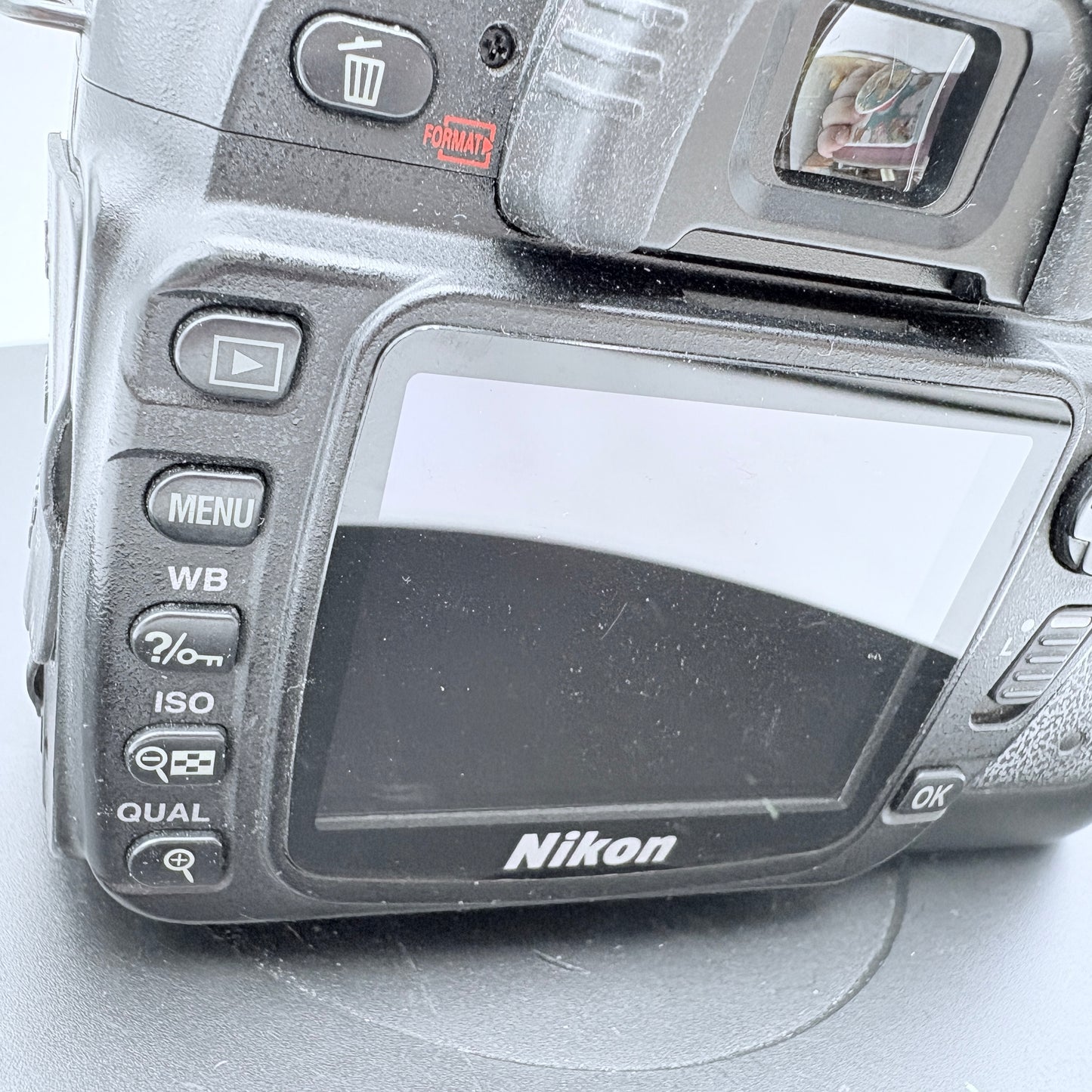 Nikon D80 Film Camera Body No Lens or Battery
