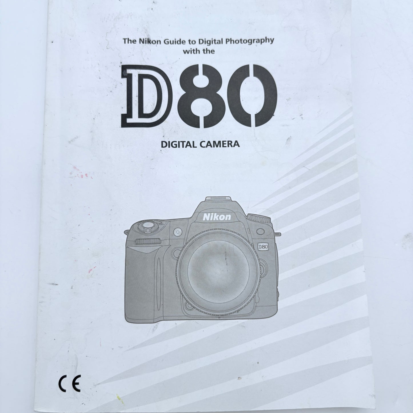 Nikon D80 Film Camera Body No Lens or Battery