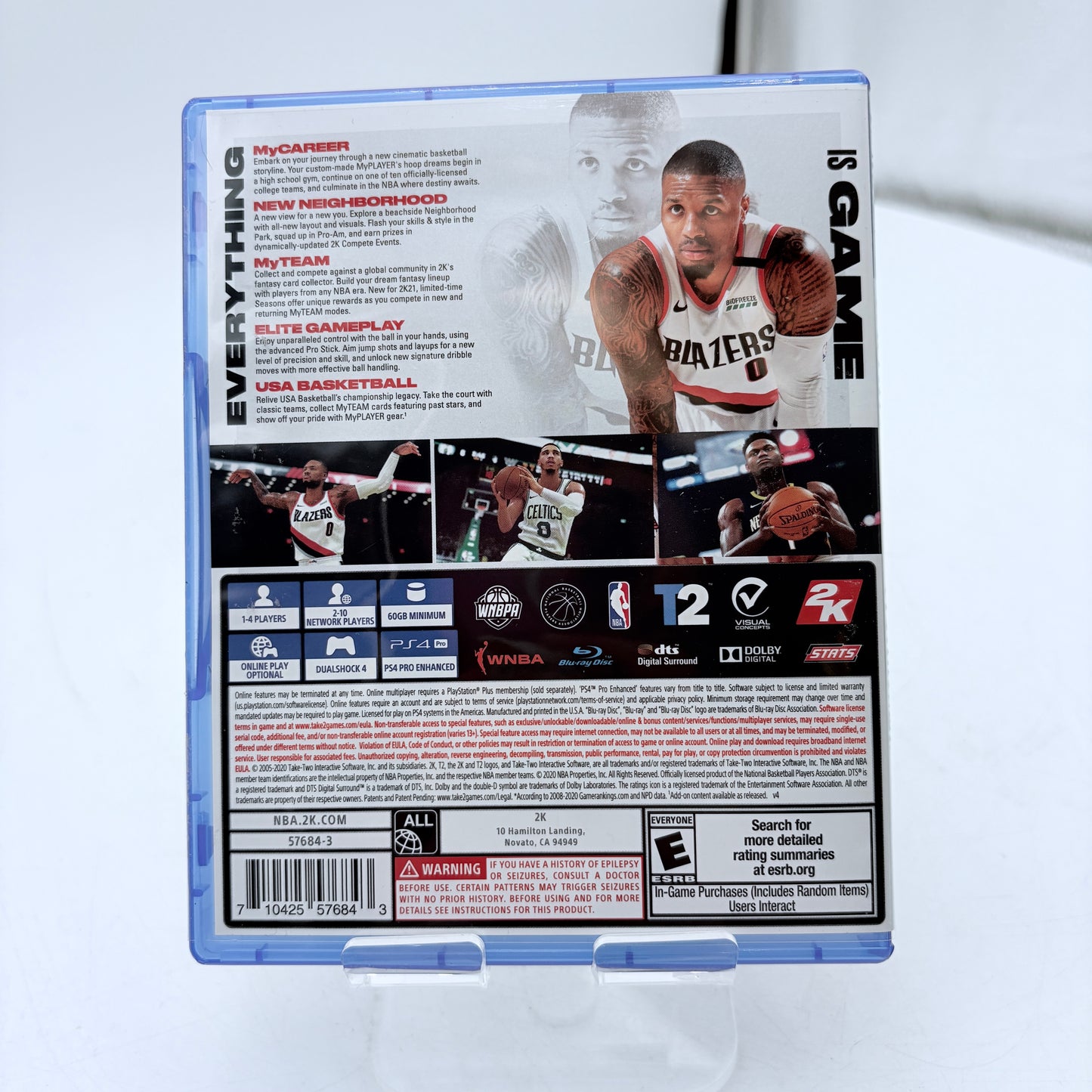 NBA 2K21 PlayStation 4 PS4 Video Game CIB