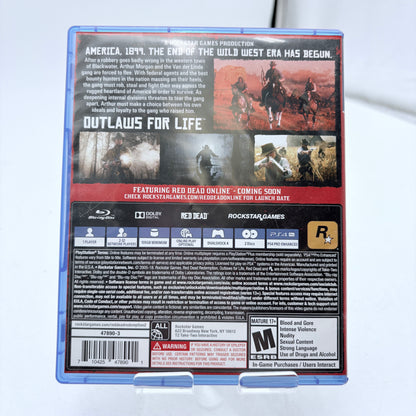 Red Dead Redemption 2 PlayStation 4 CIB