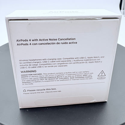 Apple AirPods (4th Gen) Complete Set A3055 A3056 A3059 CIB