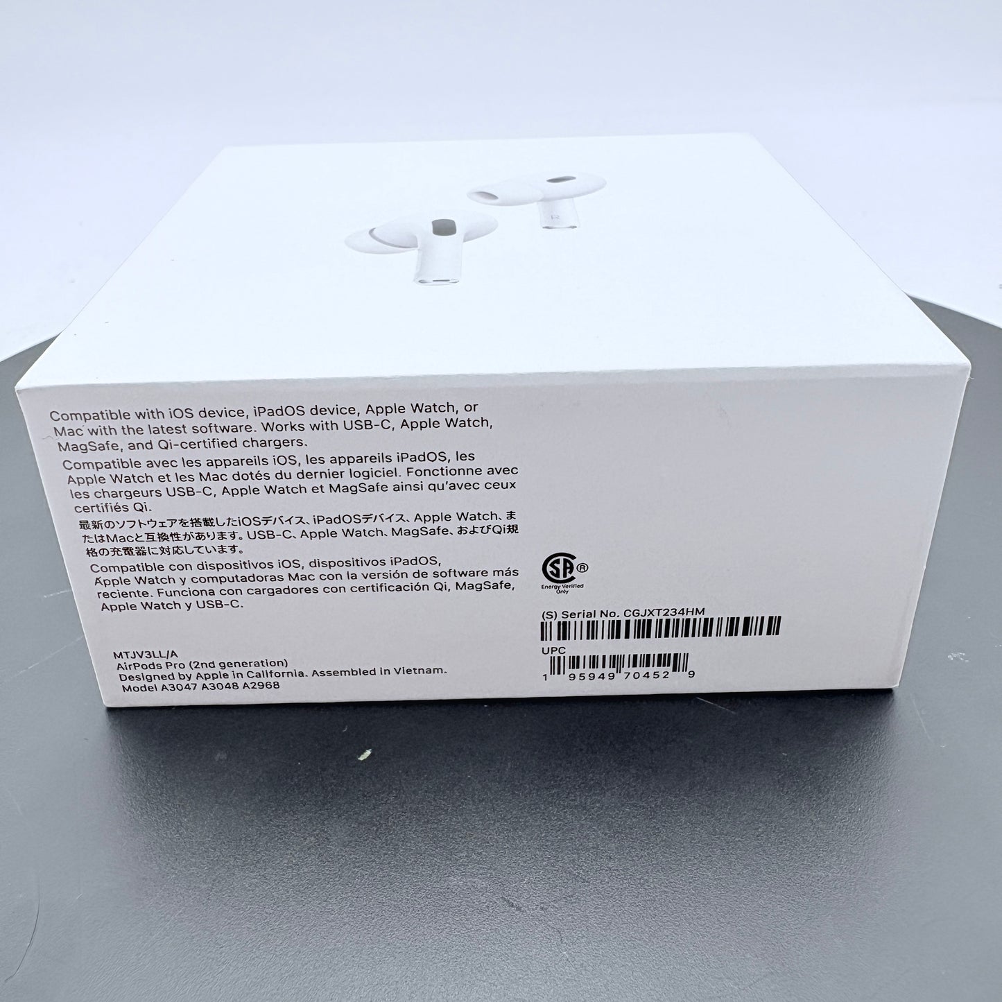 Apple AirPods Pro 2 A3047 Wireless Earbuds Sealed New in Box