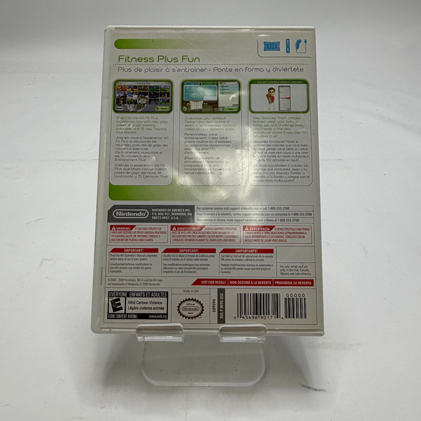 Wii Fit Plus White Game