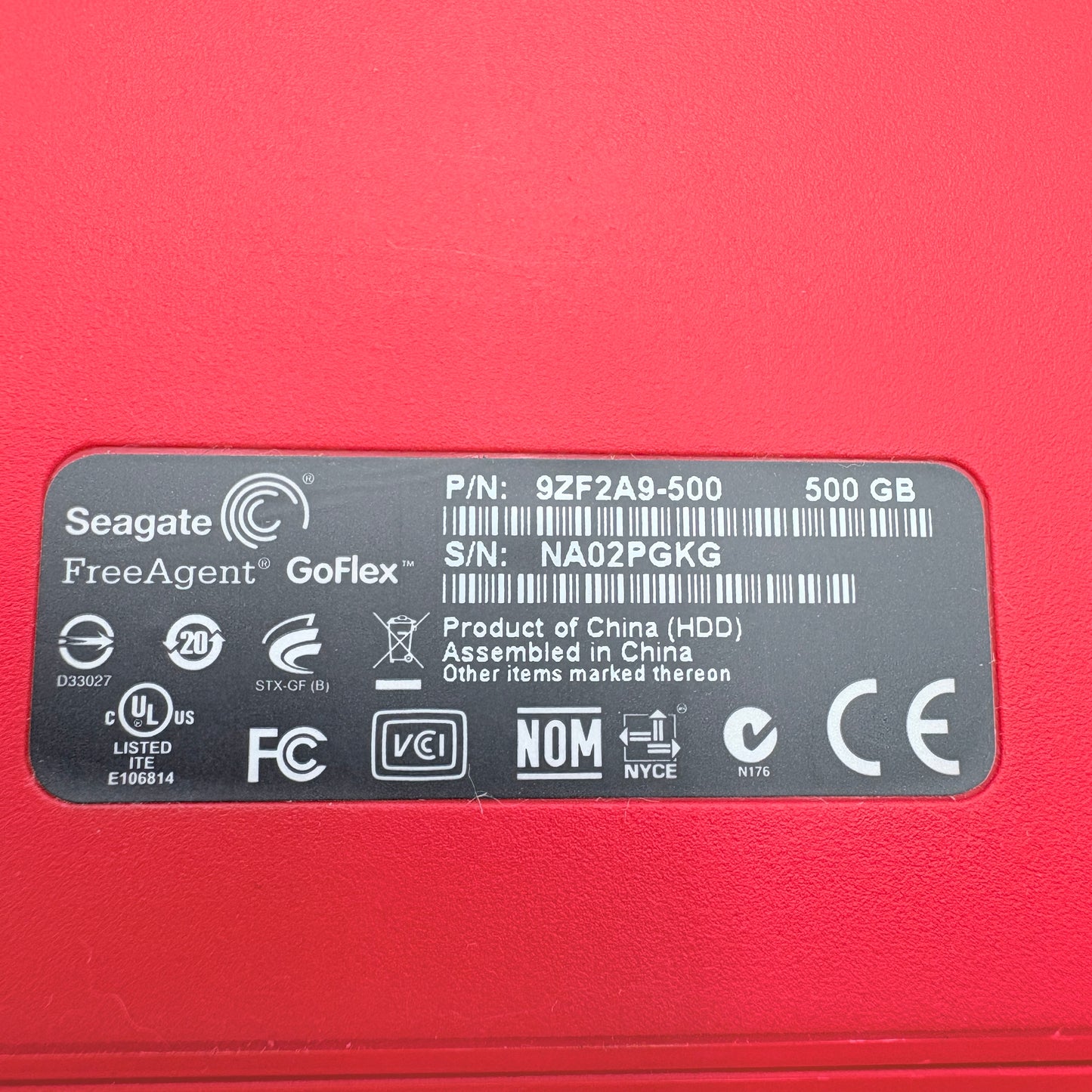 Seagate GoFlex USB 2.0 Plug and Play External HDD