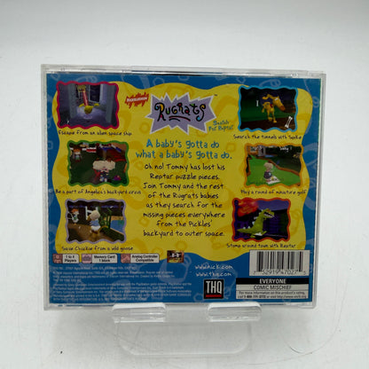 PlayStation Rugrats: Search for Reptar Video Game Case, Manual & Inserts