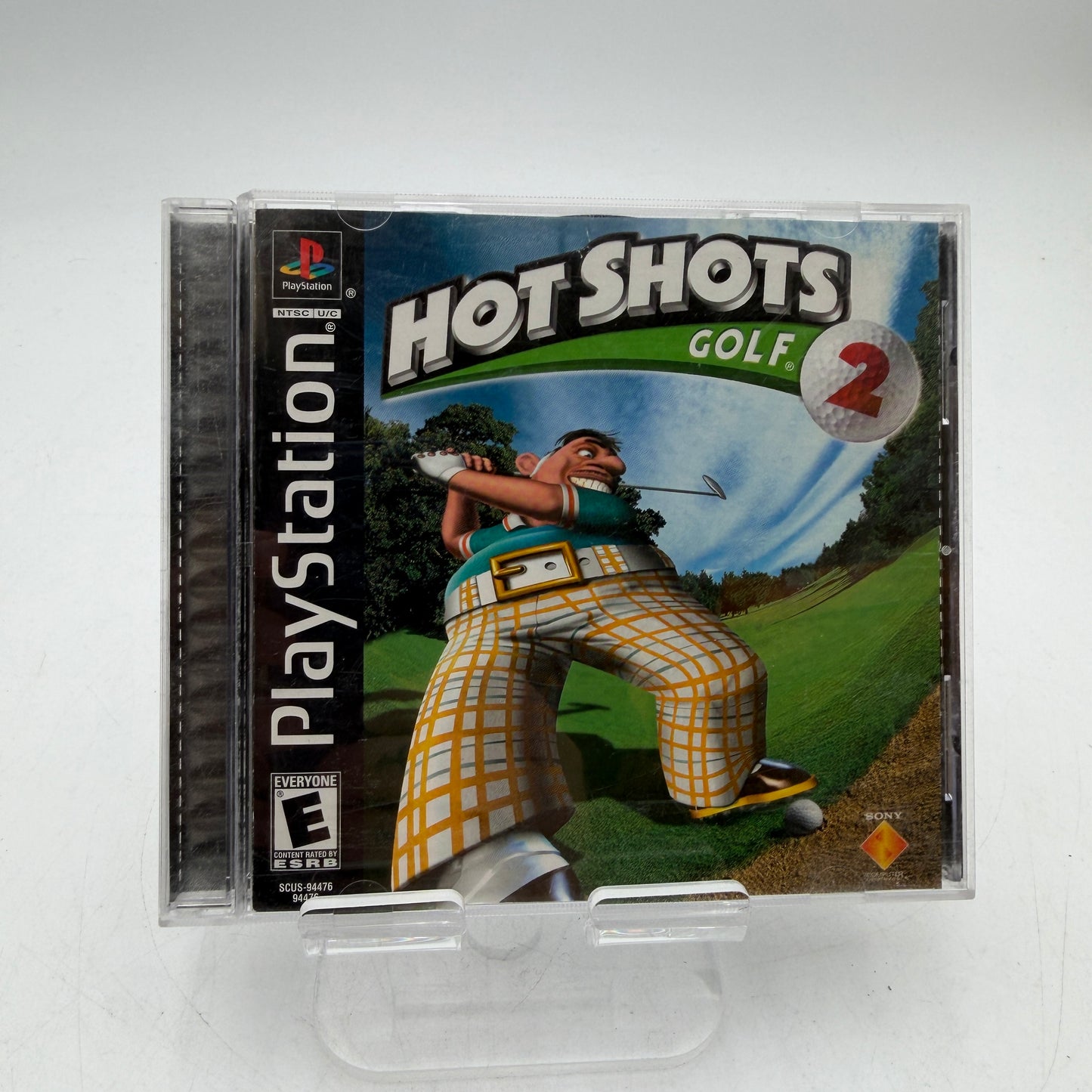 PlayStation Hot Shots Golf 2 Used Video Game Complete w/ Case Manual Inserts