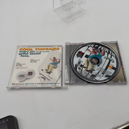 PlayStation Hot Shots Golf 2 Used Video Game Complete w/ Case Manual Inserts