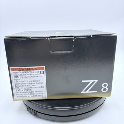 NIKON Z8 Z 8 MIRRORLESS DIGITAL CAMERA SHUTTER COUNT 9 MINT