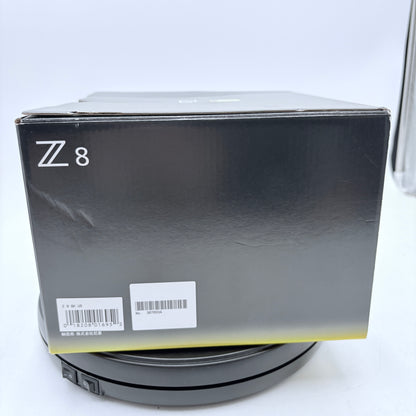 NIKON Z8 Z 8 MIRRORLESS DIGITAL CAMERA SHUTTER COUNT 9 MINT