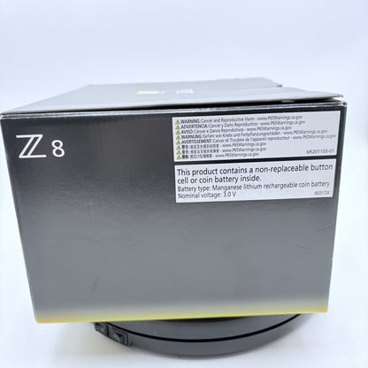NIKON Z8 Z 8 MIRRORLESS DIGITAL CAMERA SHUTTER COUNT 9 MINT