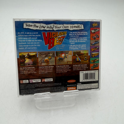 Playstation Vigilante 8 Video Game With Manual and Case