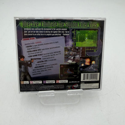 Sony PlayStation Syphon Filter Video Game Complete With Manual and Case