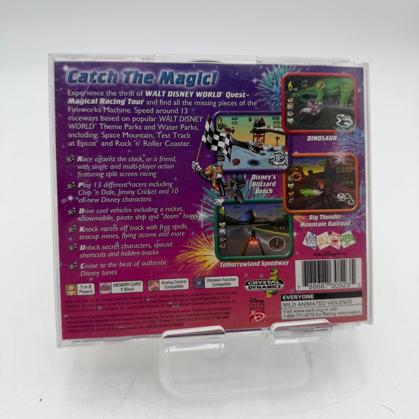 Playstation Walt Disney World Quest: Magical Racing Tour Complete with Case and Manual
