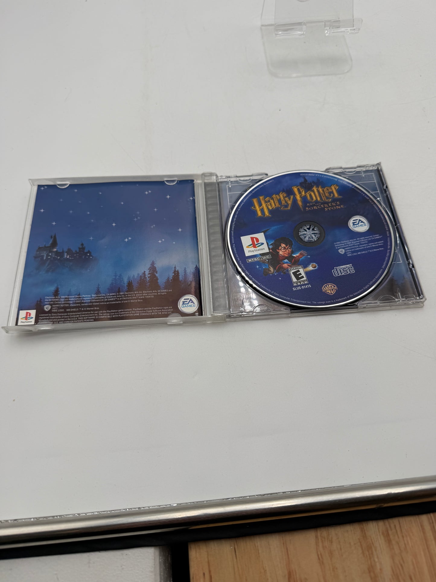 Harry Potter and the Sorcerer's Stone PlayStation Video Game Complete with Case and Manual