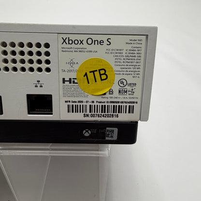 Microsoft Xbox One S 1TB Console 1681