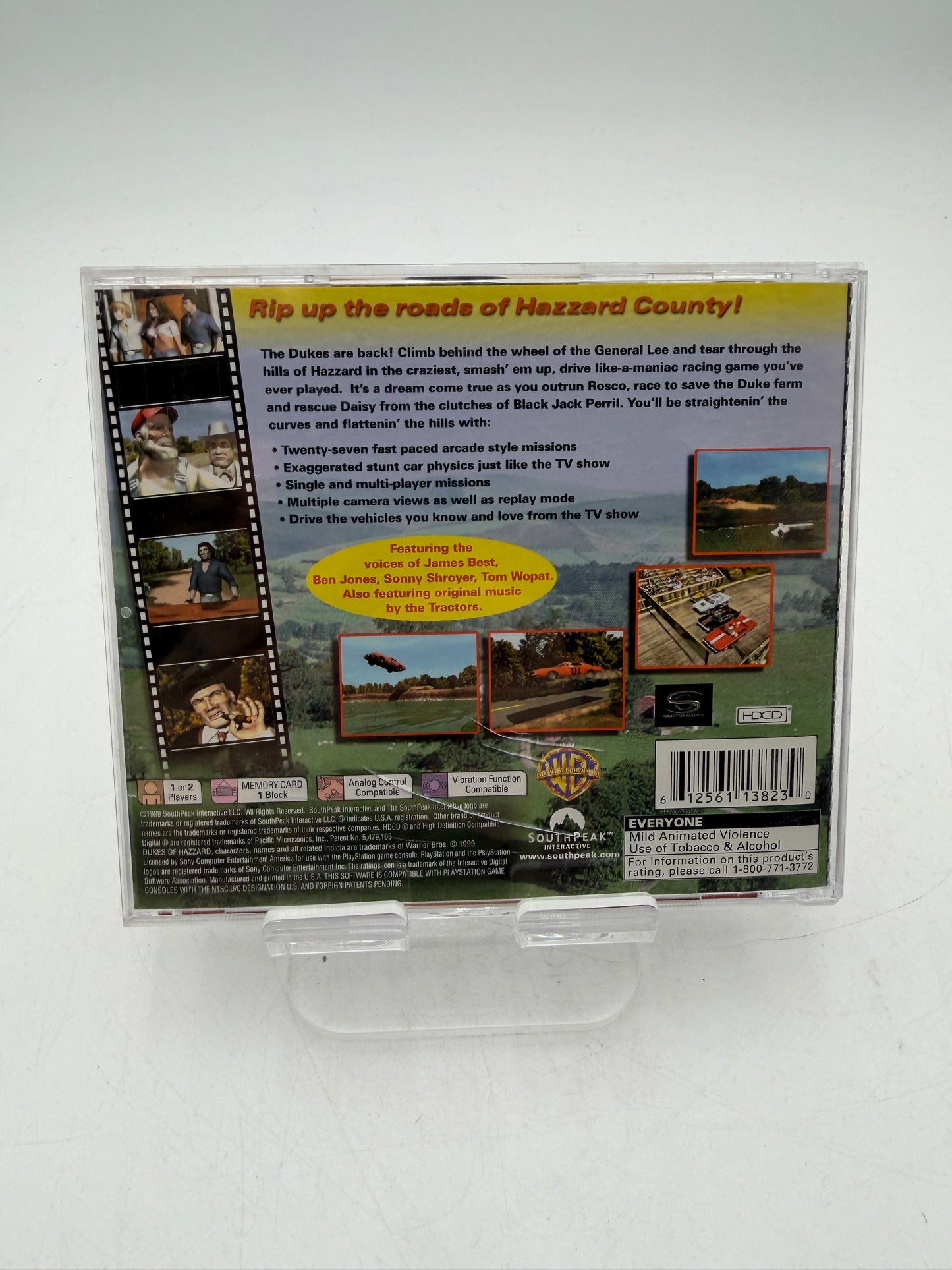 Playstation Dukes of Hazzard Racing for Home Video Game Complete with Case and Manual