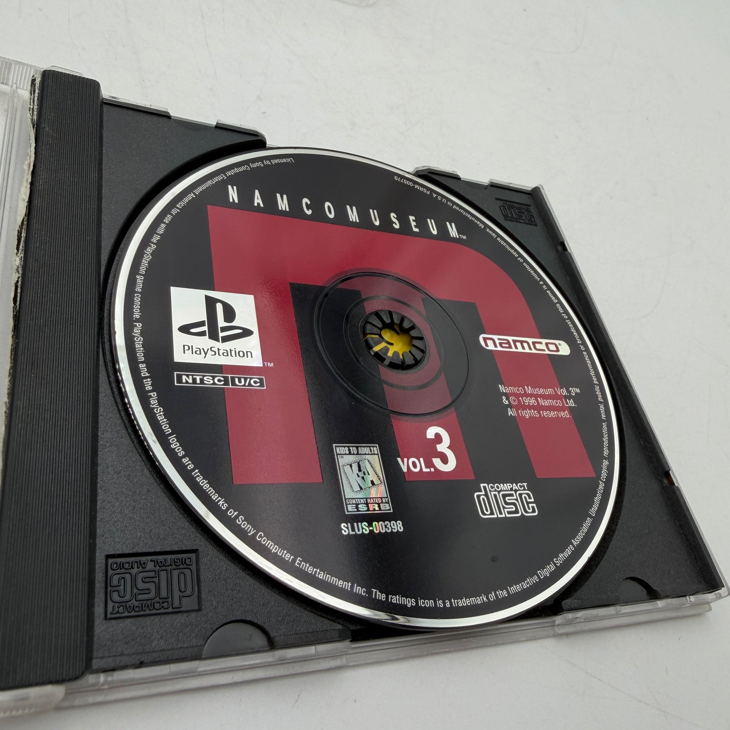 PlayStation Namco Museum Volume 3 Disc Only