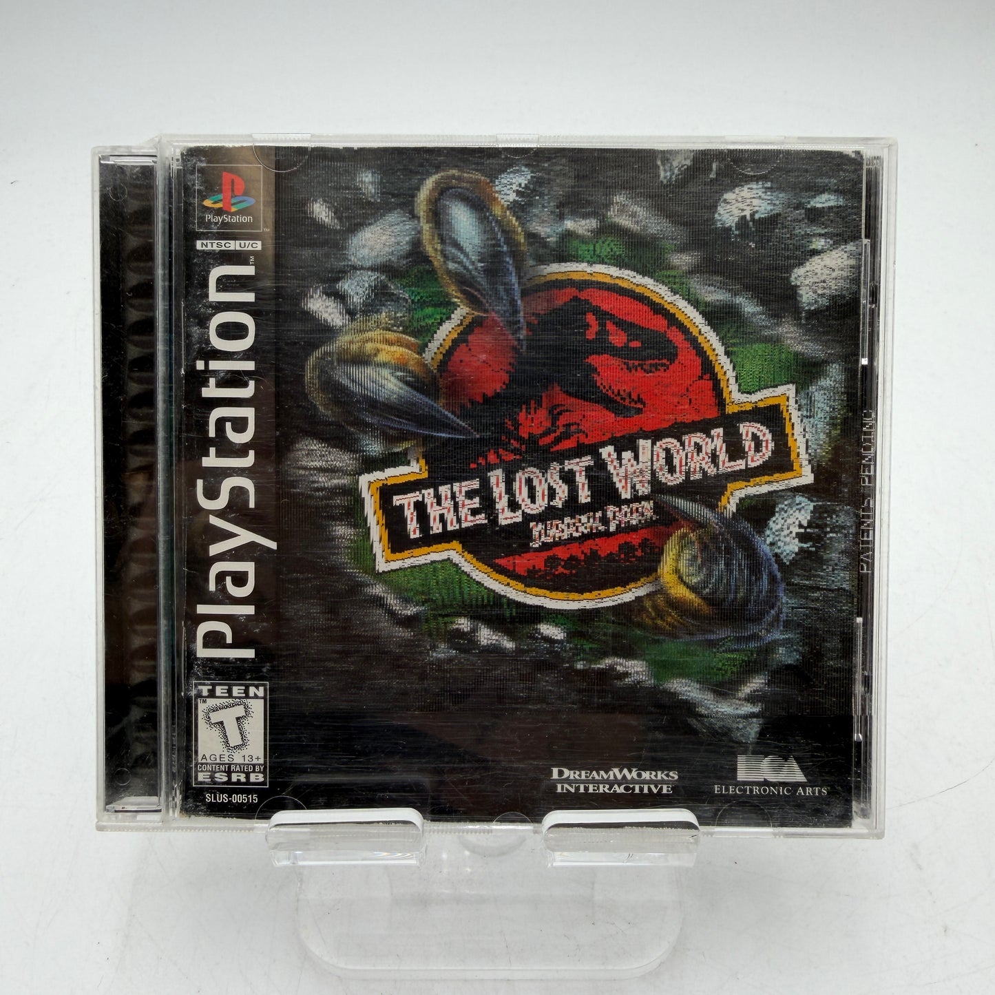 Playstation Lost World Jurassic Park Complete with Case, Manual & Inserts