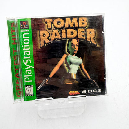 PlayStation Tomb Raider Complete with Case and Manual