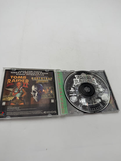 PlayStation Tomb Raider Complete with Case and Manual