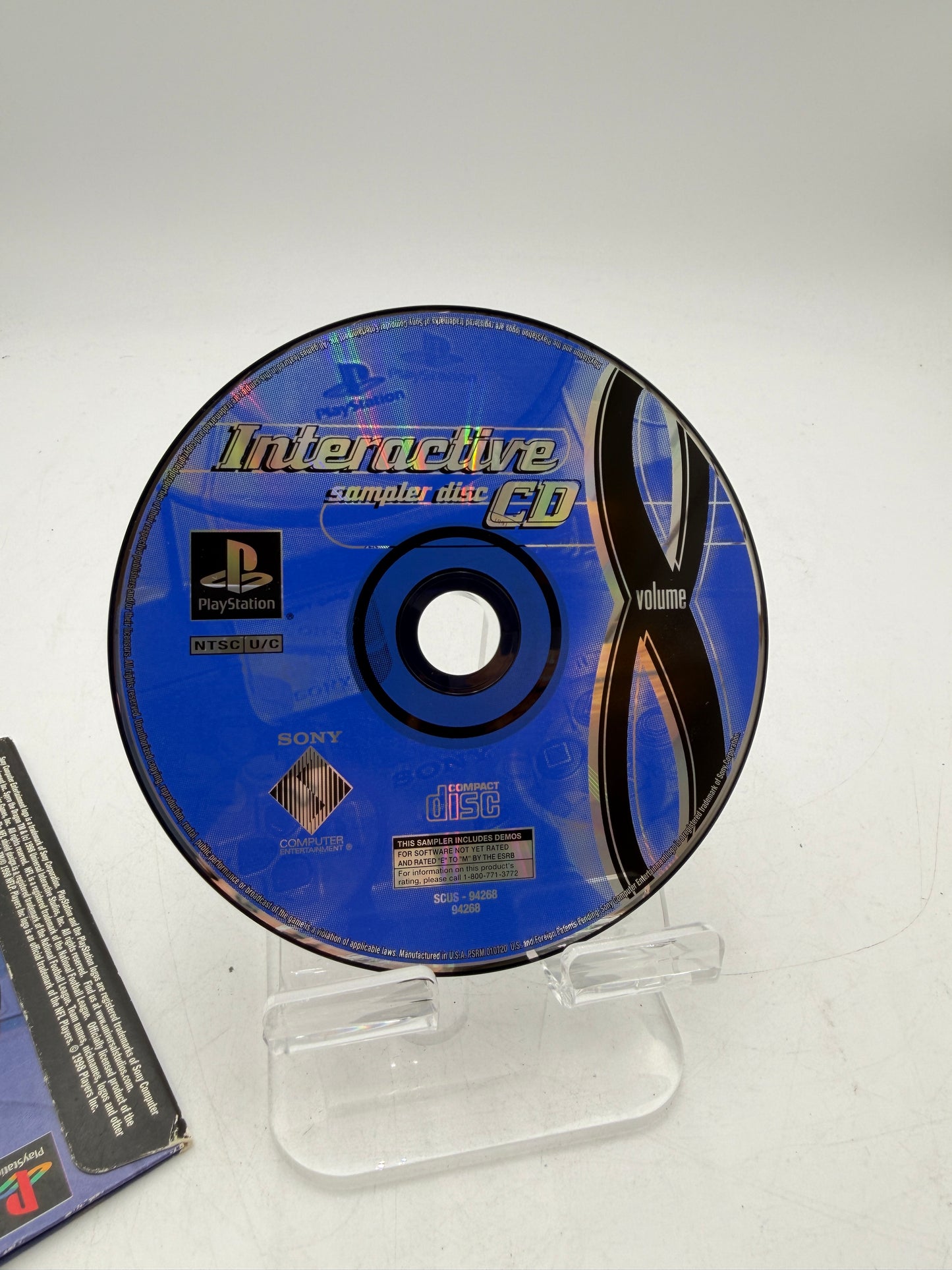 PlayStation Interactive CD Sampler Disc Volume 8 Disc Only