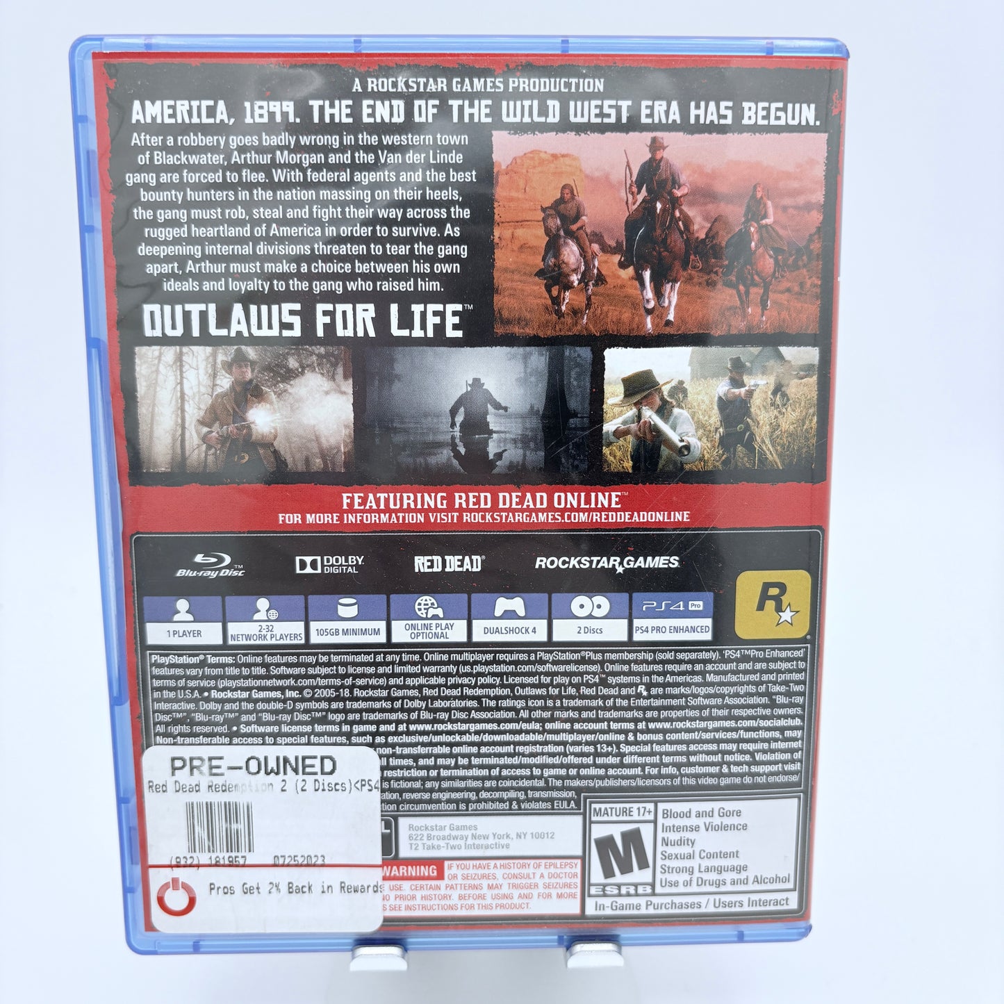 Red Dead Redemption 2 PlayStation 4 CIB