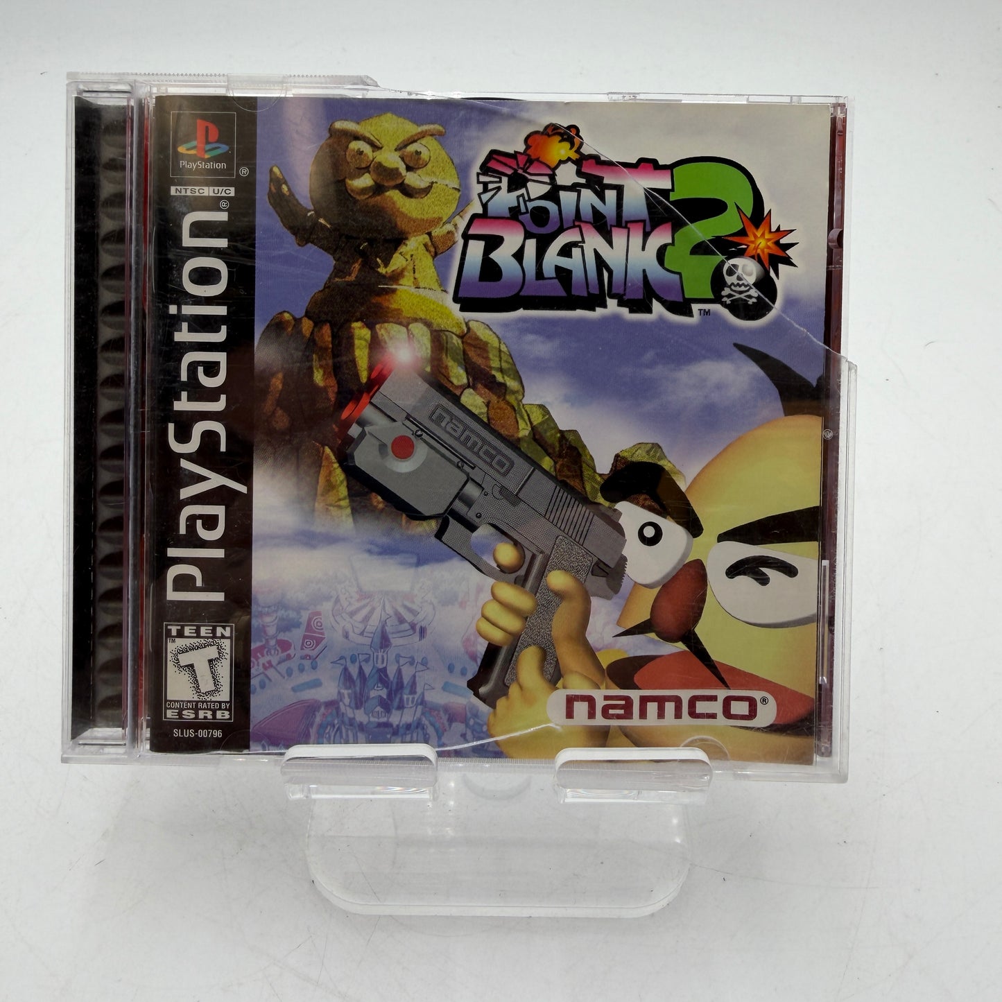 Playstation Point Blank 2 Video Game Complete with Manual and Case