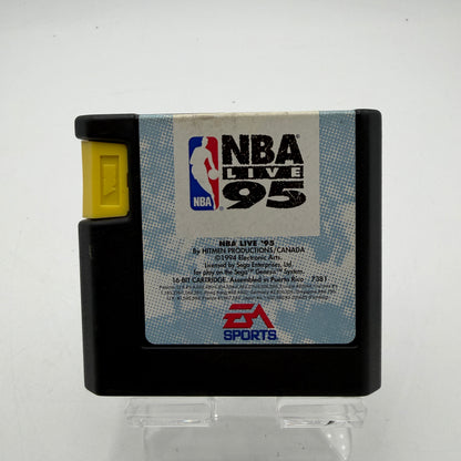 Sega Genesis NBA Live 95 Video Game Black Used