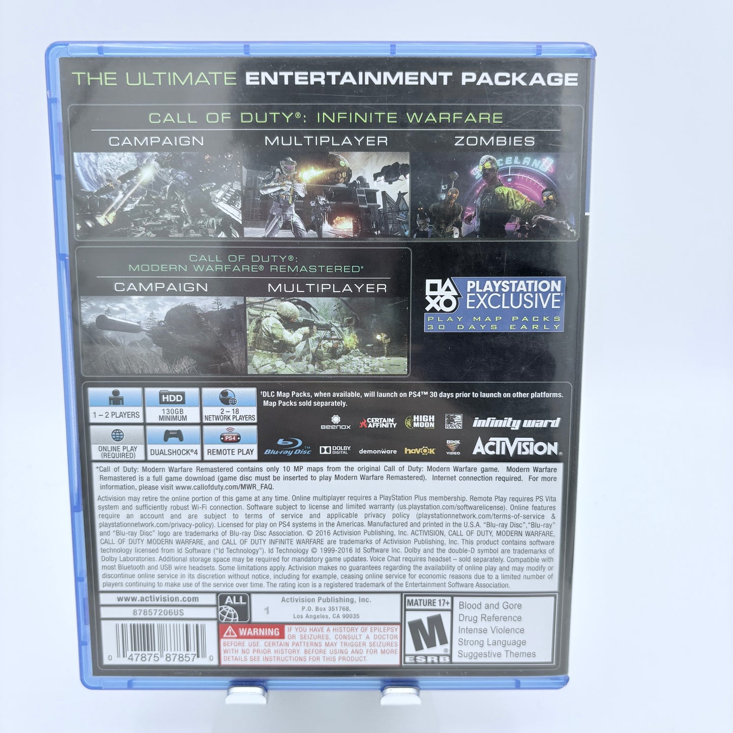 Call of Duty: Infinite Warfare Legacy Edition for PlayStation 4 CIB