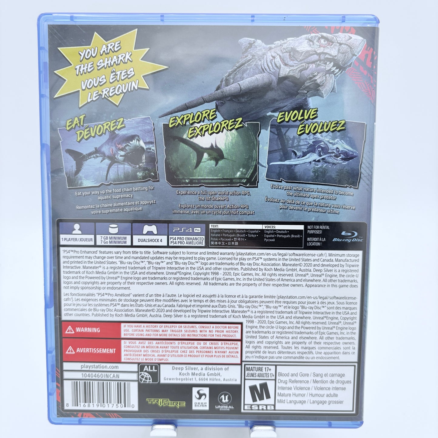 Maneater PlayStation 4 CIB