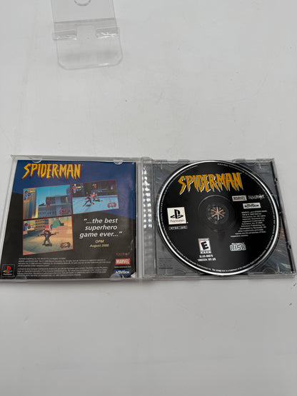 Sony PlayStation Spider-Man Video Game Complete with Case and Manual