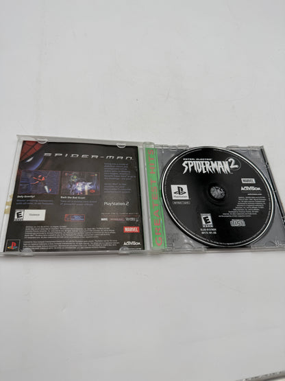 PlayStation Spider-Man 2 Enter Electro Video Game Complete w/ Case Manual