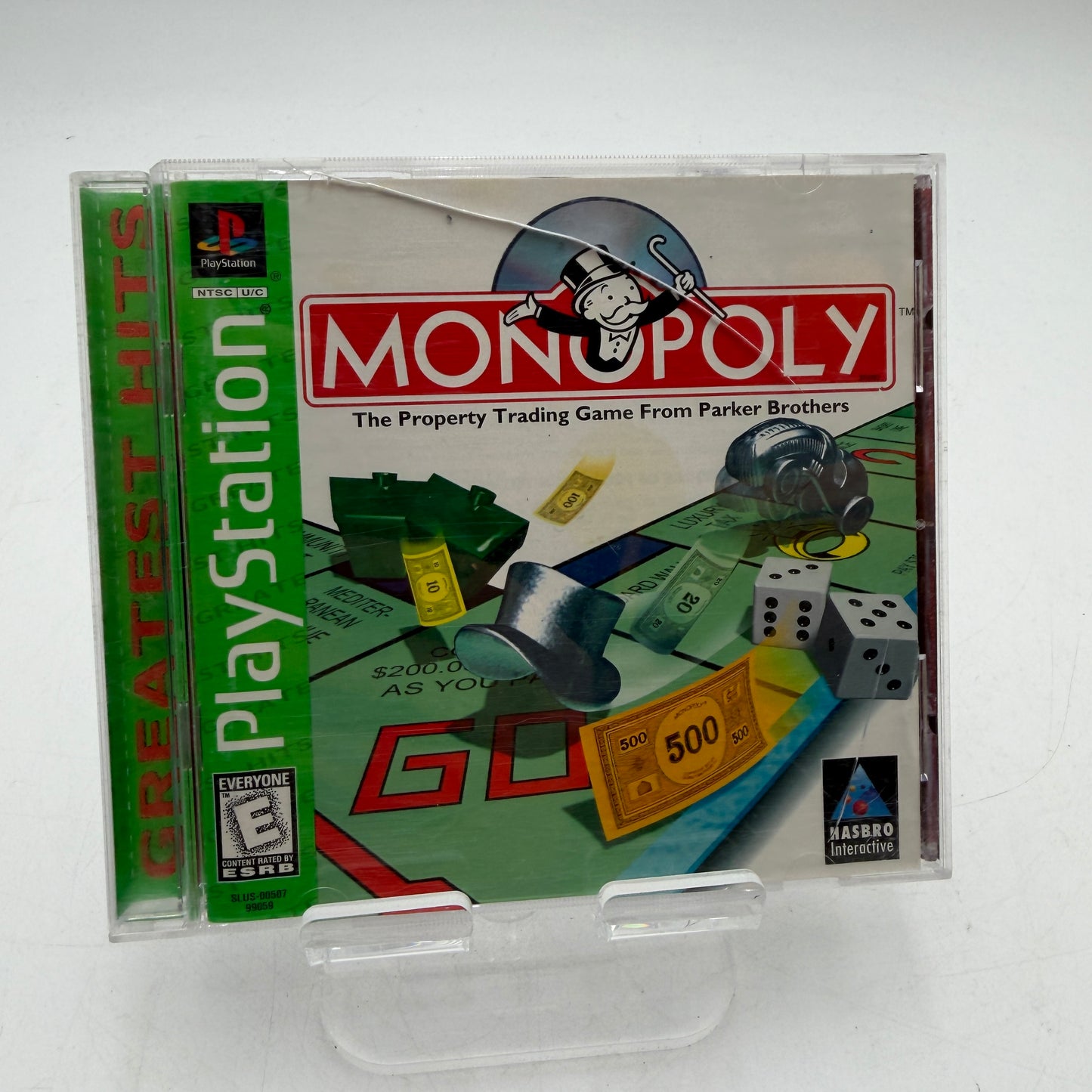 Playstation Monopoly Video Game Complete with Case, Manual, Inserts