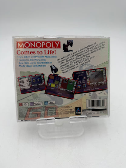 Playstation Monopoly Video Game Complete with Case, Manual, Inserts