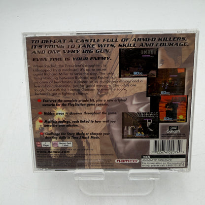 PlayStation Time Crisis Complete with Case and Manual