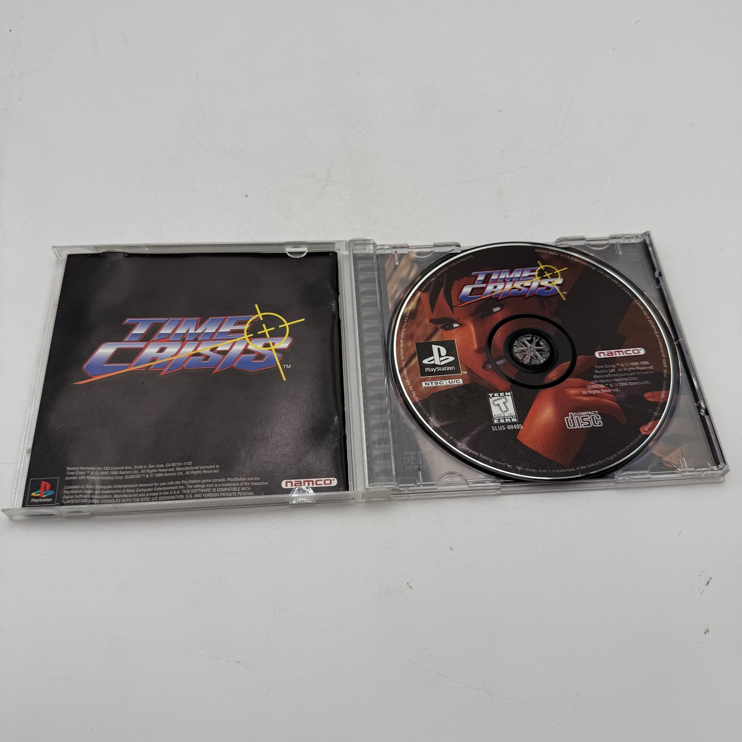 PlayStation Time Crisis Complete with Case and Manual