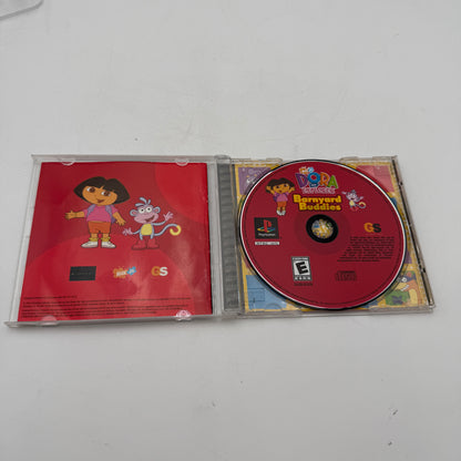 Playstation Dora the Explorer Barnyard Buddies Video Game Complete with Case and Manual