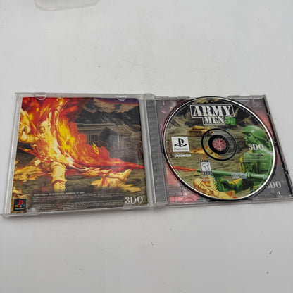 PlayStation Army Men 3D Video Game Complete with Case and Manual